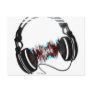 Headphones Post Card