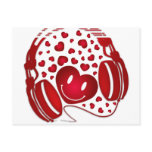 Headphones Postcard