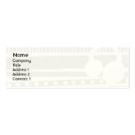 Headphones - Skinny Business Card Templates