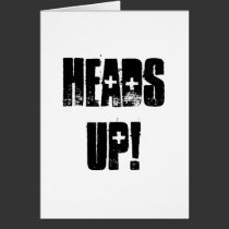Heads up cards