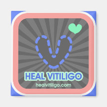 Heal Vitiligo Square Ray Magnet