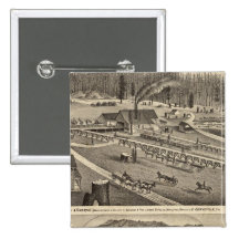 Heald & Guerne with Residence of CA Bodwell Pinback Button