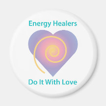 Healers Do It With Love Fridge Magnets