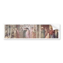 Healing A Lame Man By Peter And John, And Resurre Bumper Sticker
