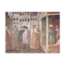 Healing A Lame Man By Peter And John, And Resurre Postcard