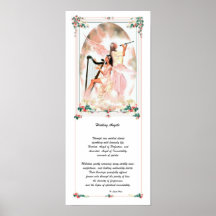 Healing Angels w/ Poetry Poster