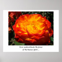 Healing art print Never underestimate the power