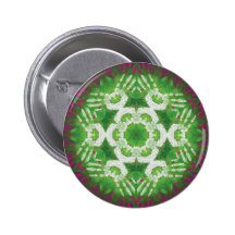 Healing Hands Mandala V3 Pinback Button
