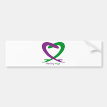 Healing Hugs Bumper Sticker