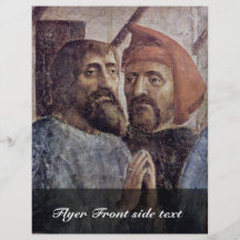 Healing Of Peter'S Shadow Detail By Masaccio (Best Flyer Design
