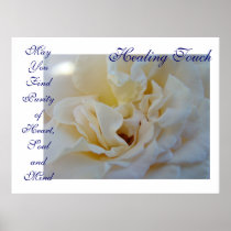 Healing Touch Art gift Purity Heart Soul Mind Rose Print