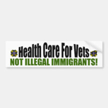 Health Care For Vets Bumper Stickers