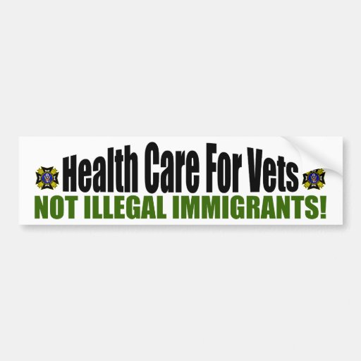 Health Care For Vets Bumper Stickers