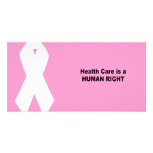 Health Care is a human right Picture Card