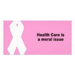 Health Care is a moral issue Picture Card