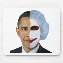 health care obama joker mouse pad