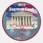 Health Care Round Sticker