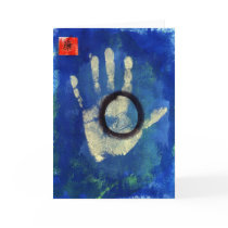 Health Hand Print Cards