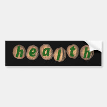 Health Nuts Bumper Sticker