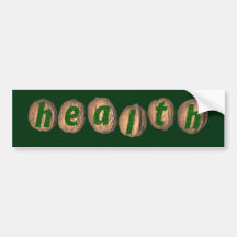 Health Nuts Bumper Sticker