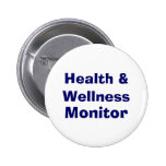Health & Wellness , Monitor Pinback Button