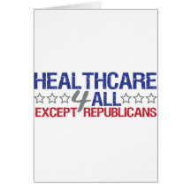 Healthcare 4 all greeting card