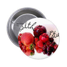 HealthEsense Eating Pinback Buttons
