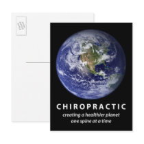 Healthier Planet Chiropractic Postcard