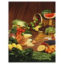 Healthy food personalized flyer