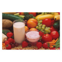 Healthy food stationery