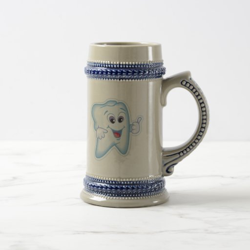Healthy Happy Tooth Coffee Mugs