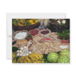 Healthy ingredients invitations