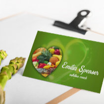 Healthy life  business card