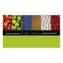 Healthy life  business card