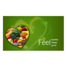 Healthy life  business card