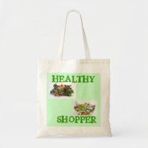Healthy Shopper Tote Bag