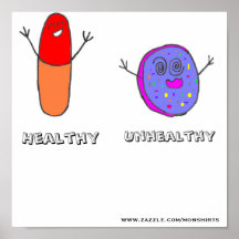 Healthy Unhealthy poster