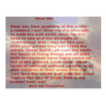 Hear me NA buffalo Postcard