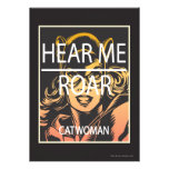 Hear Me Roar invitations