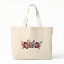 Hear, Speak, See No Evil Tote Bags
