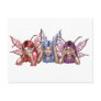 Hear, Speak, See No Evil Post Cards