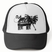 hear the elephants mesh hats