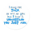 Hear & Understand stickers