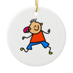 Hearing Aid Kid Christmas Ornaments