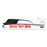 HEARSE bumper sticker