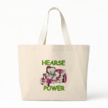 Hearse Power Tote Bags