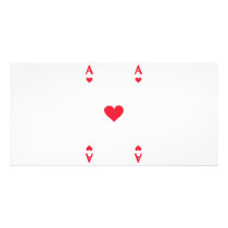 heart ace icon photo cards