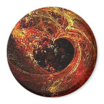 Heart a'Fire Refrigerator Magnets