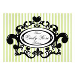 Heart and Fleur De Lys Shield Custom Announcements