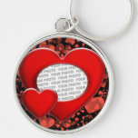 heart ART + your photo Keychains